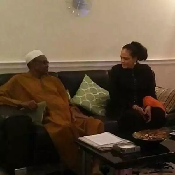 See Photos Of President Buhari In London Today